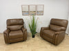 Barclouger Power Recliner Chair Top Grain Leather