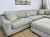 L-Shaped Sectional W/ Ottoman