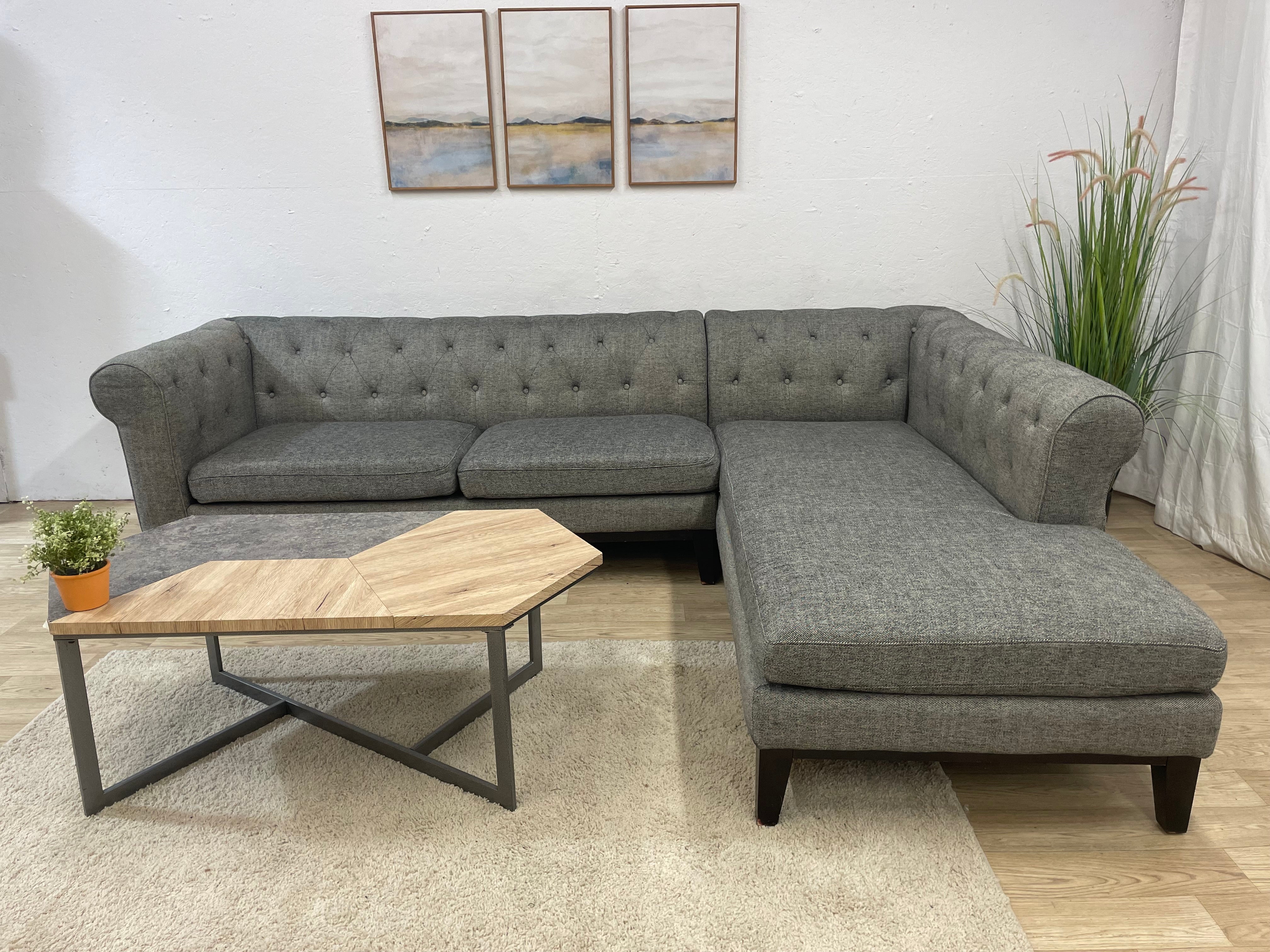 Abbyson Gray Sectional