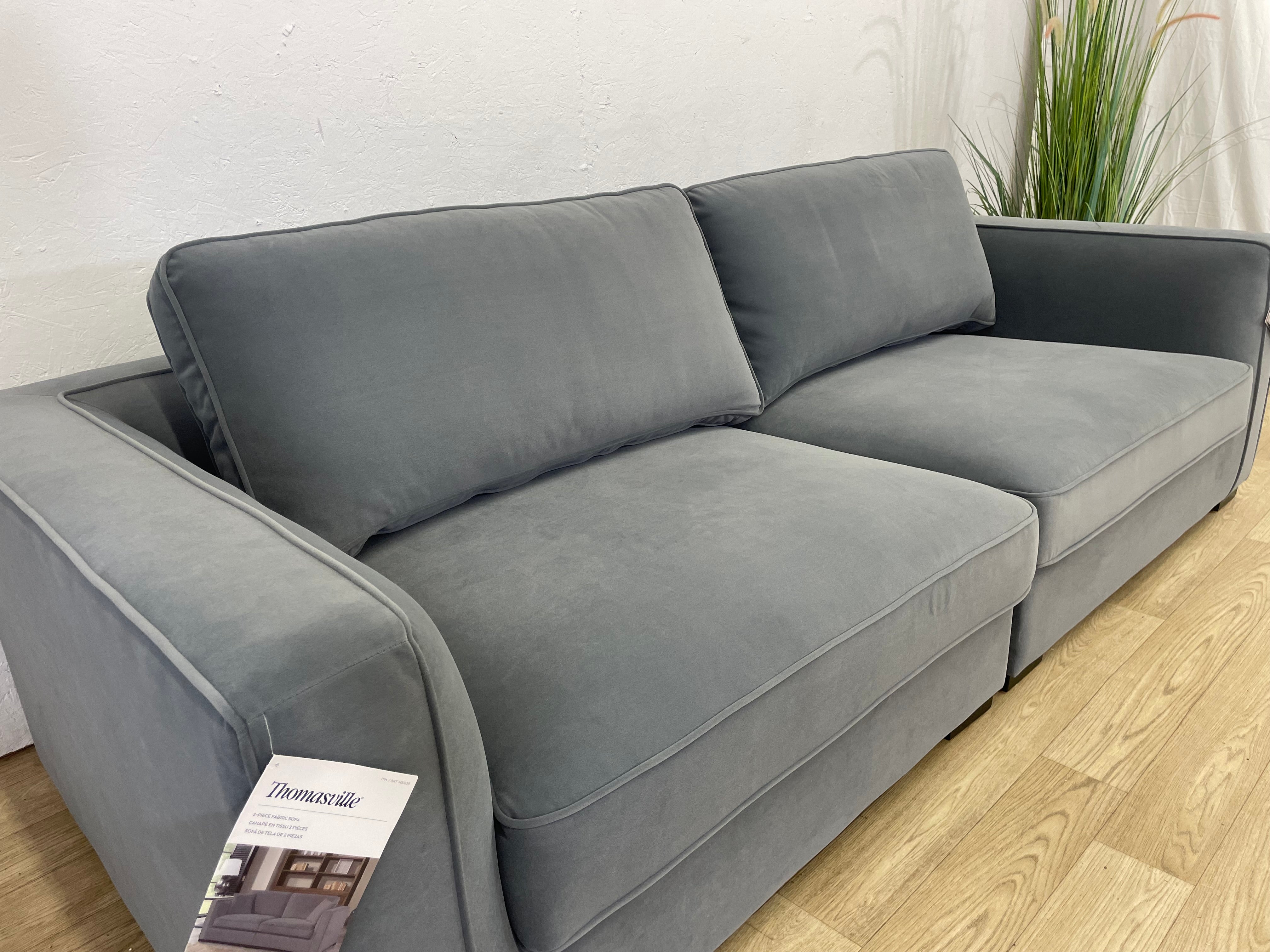 Velvet Thomasville Sofa
