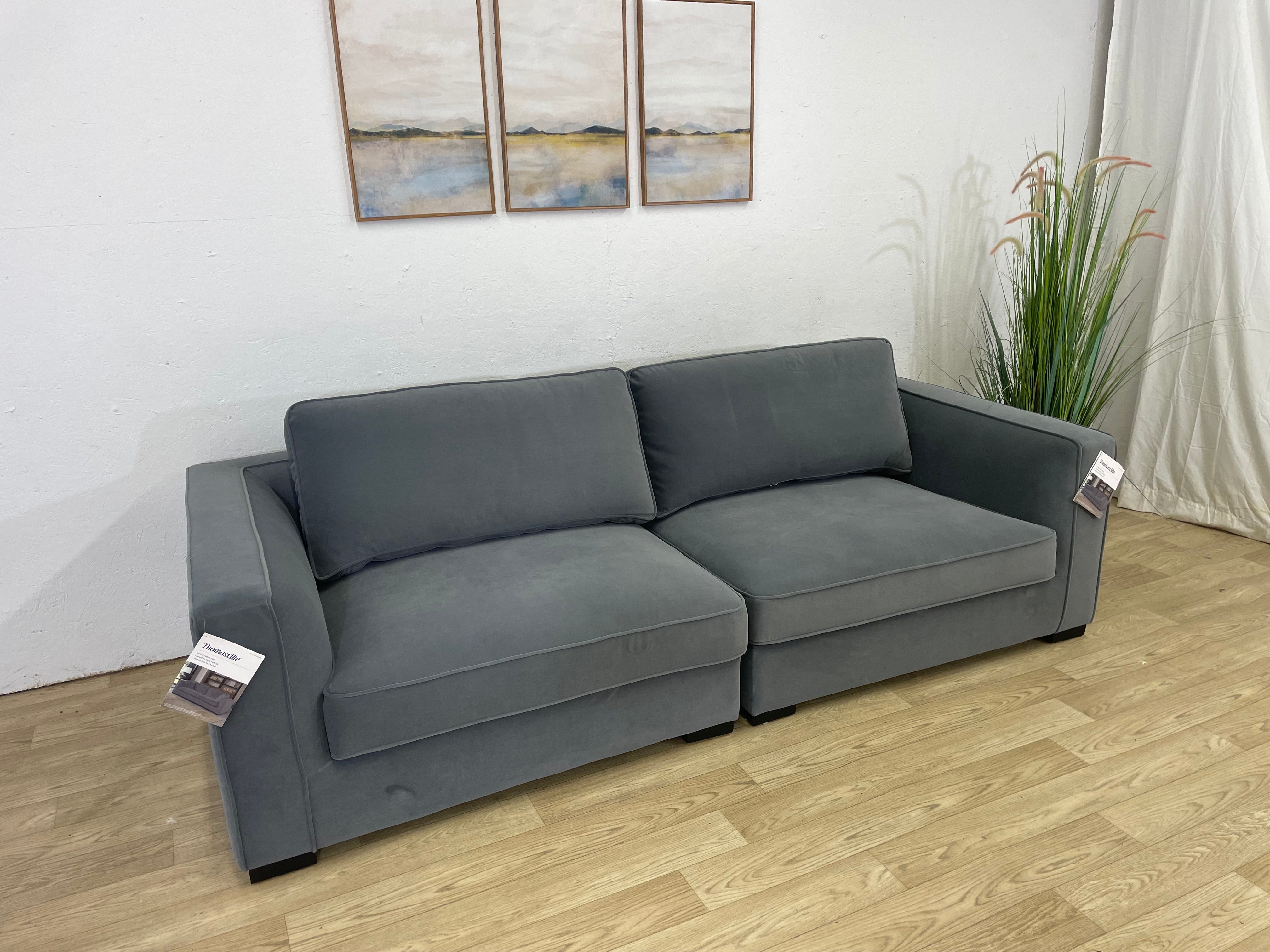 Velvet Thomasville Sofa