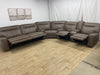 Atlas 3pc Leather Sectional Power Reclining