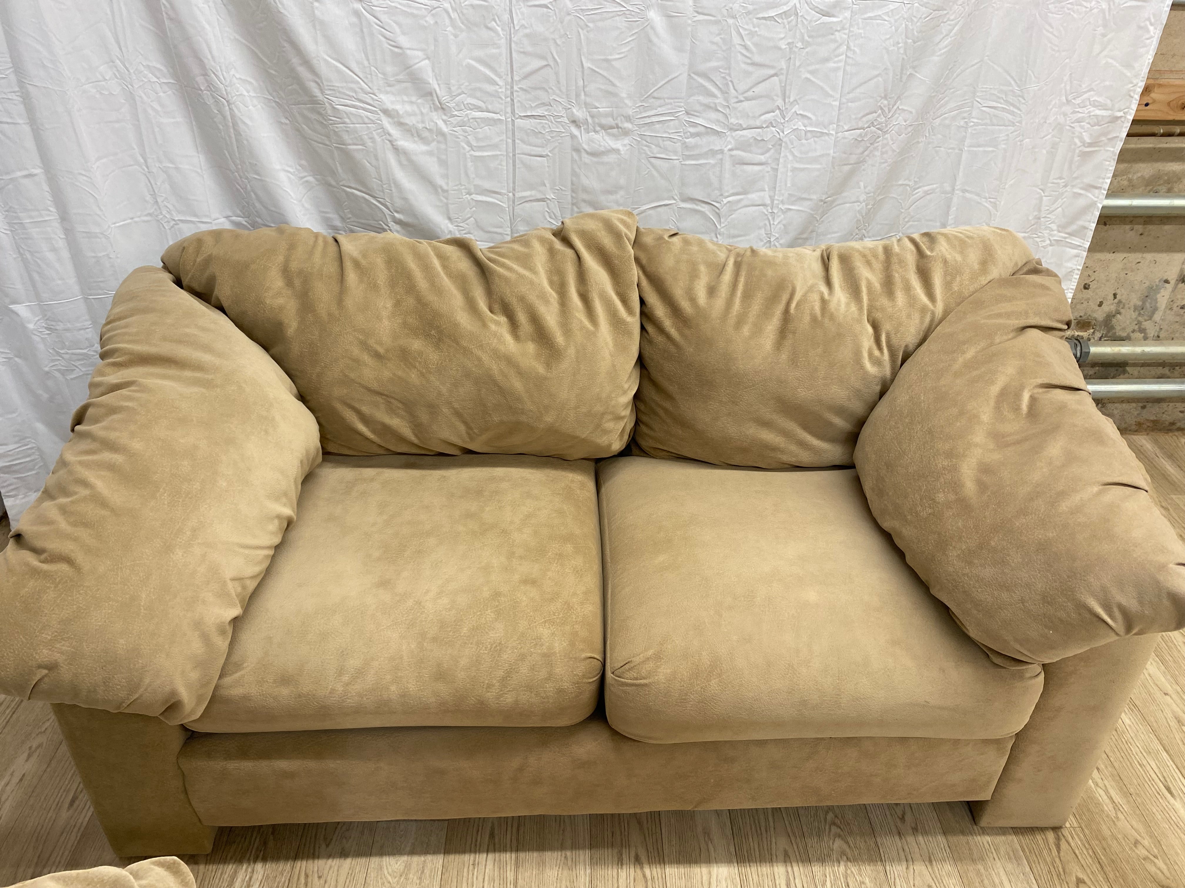 Vintage Beige Sofa Set