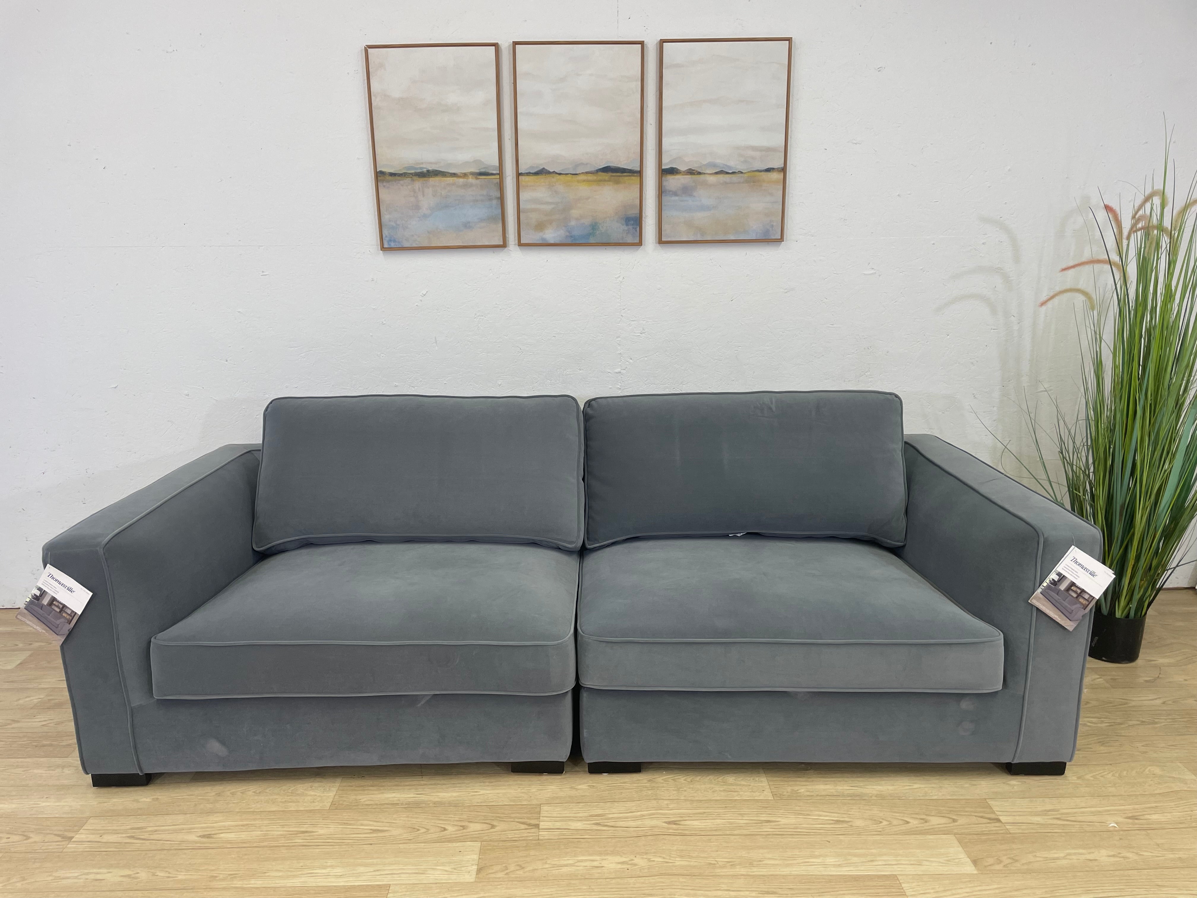 Velvet Thomasville Sofa