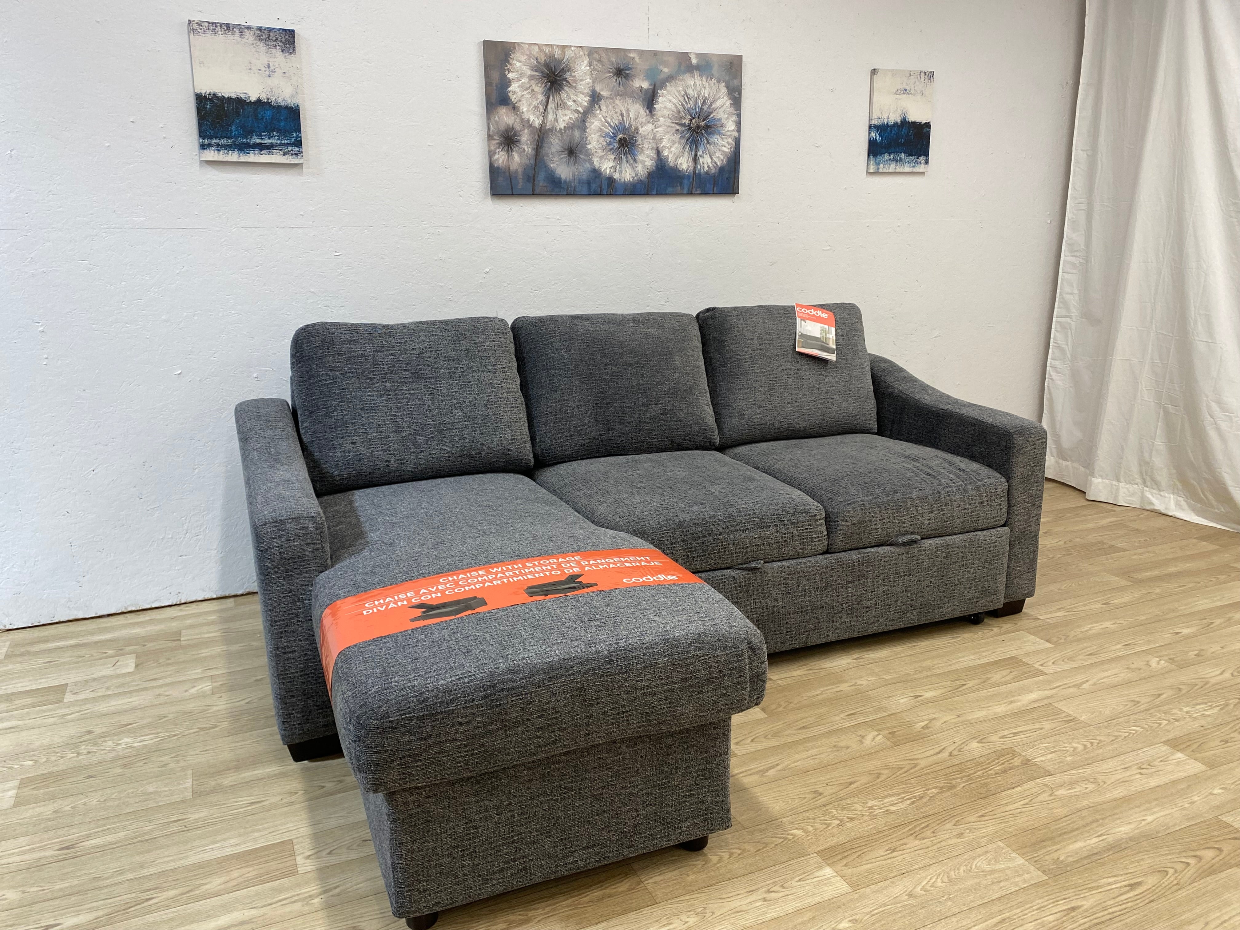 Coddle Aria Sofa W/ Pullout and USB ports