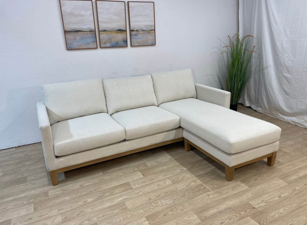 Henredon Murphy Sofa W/ Reversible Chaise