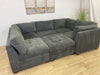 Thomasville Tisdale Modular Sectional Dark Gray