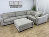L-Shaped Sectional W/ Ottoman