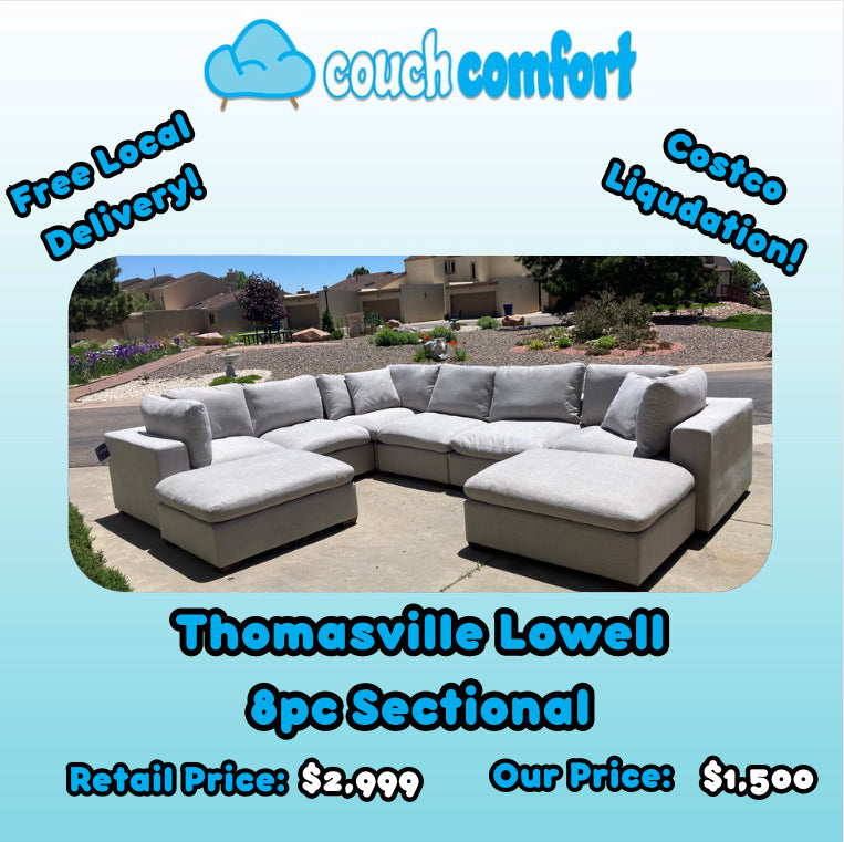 Thomasville Lowell 8pc Sectional